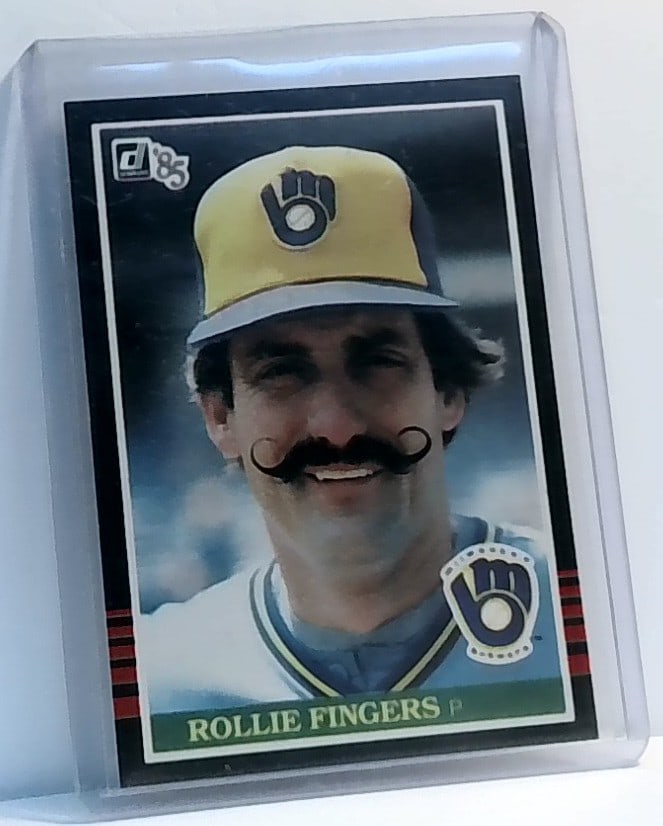 Rollie Fingers 1985 Donruss #292 Milwaukee Brewers Mint: In top loader, Mint, Please inspect pictures, Lots of cards, stars and rookies. Other Sports cards Available in our current sale. Most cards are mint and all are in protective top loaders.
