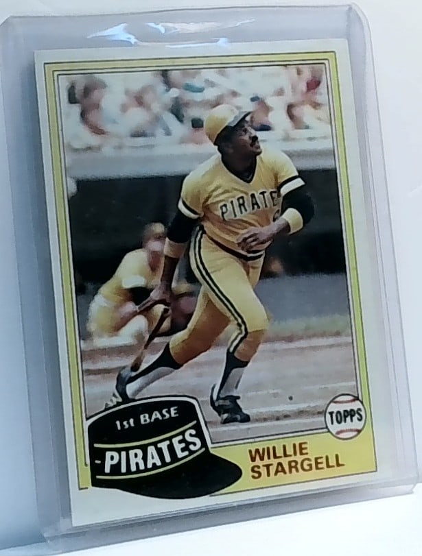 1981 TOPPS WILLIE STARGELL #380 PITTSBURGH PIRATES NM-M (1 of 2)