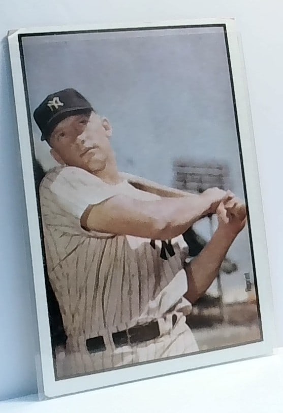 Mickey Mantle 1989 Bowman Reprint Inserts New York Yankees MLB HOF Baseball EX: In top loader, Mint, Please inspect pictures, Lots of Other Sports cards Available in our current sale. Most cards are mint and all are in protective top loaders.