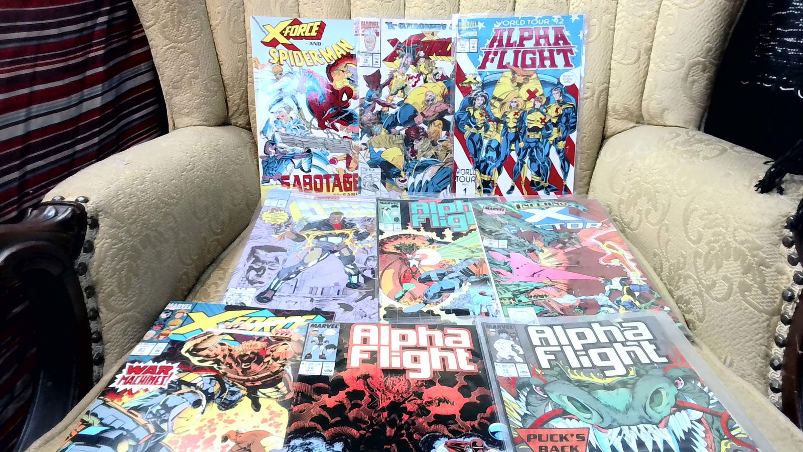 A Nice Collectible Lot of 20 Modern Comic Books X Men Avengers Alpha Flight etc (1 of 9)