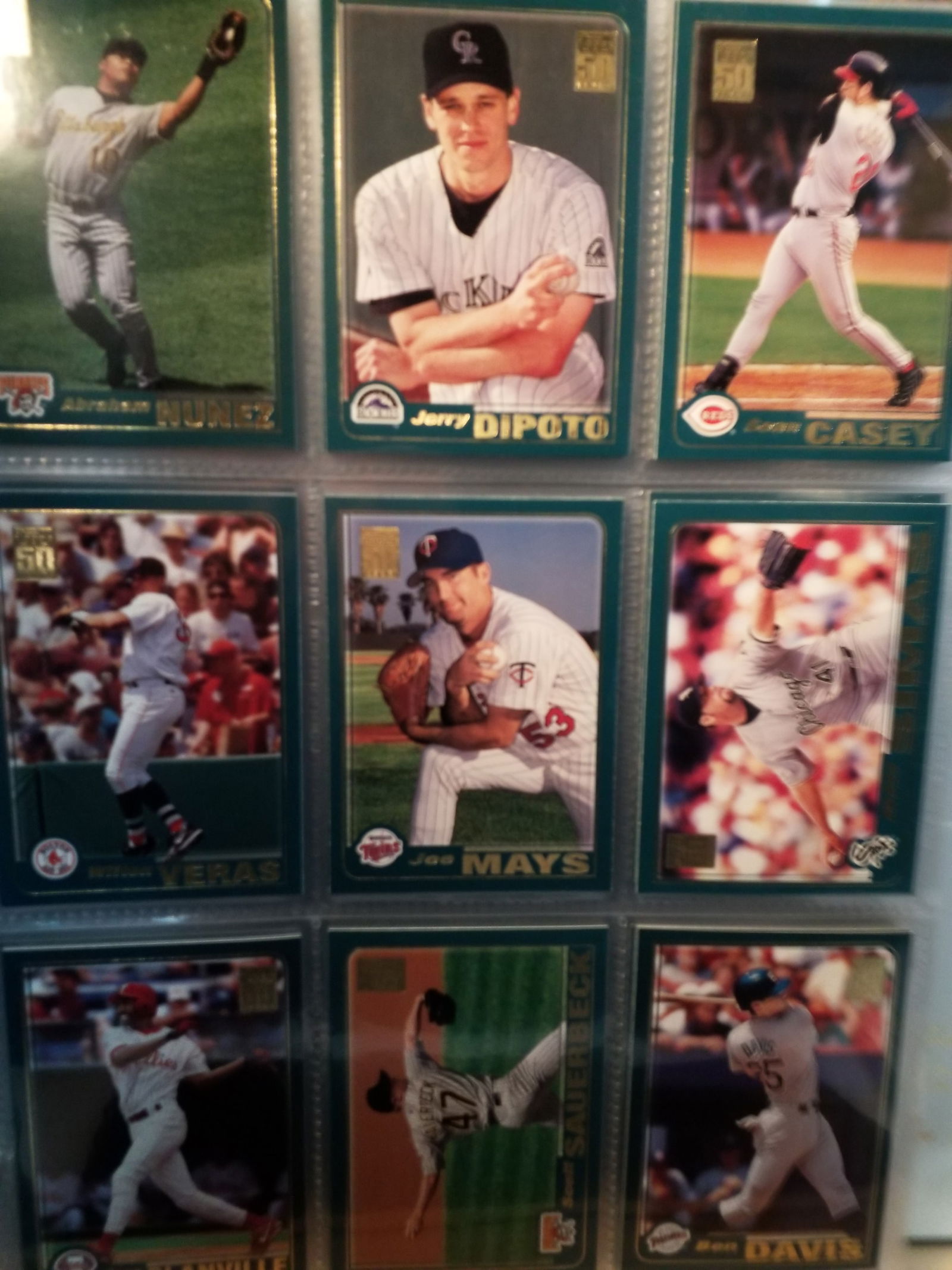 2001 Topps Baseball cards Complete Set (1 of 7)