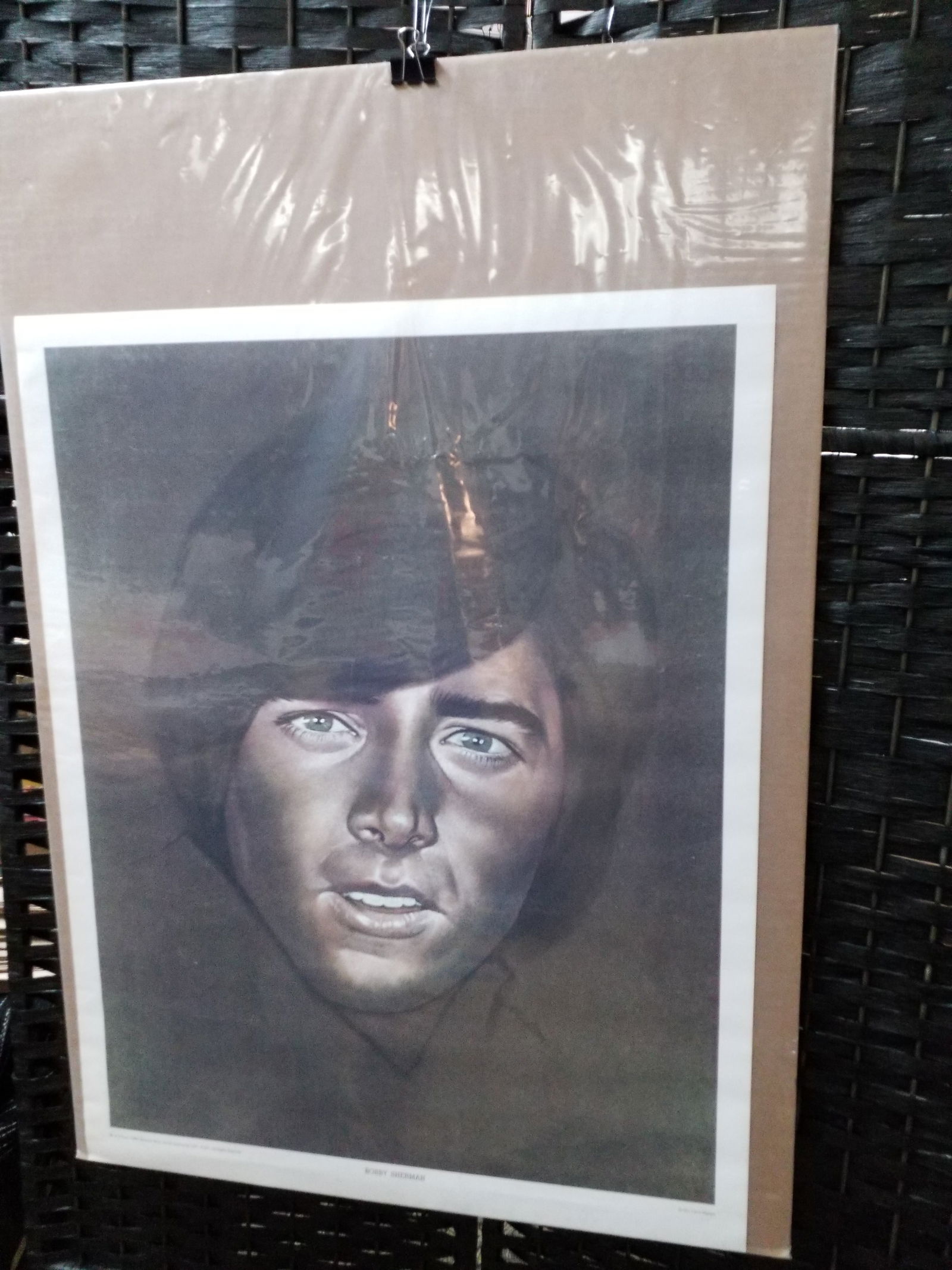 Rare Original Bobby Sherman 1960s Large Poster (1 of 1)