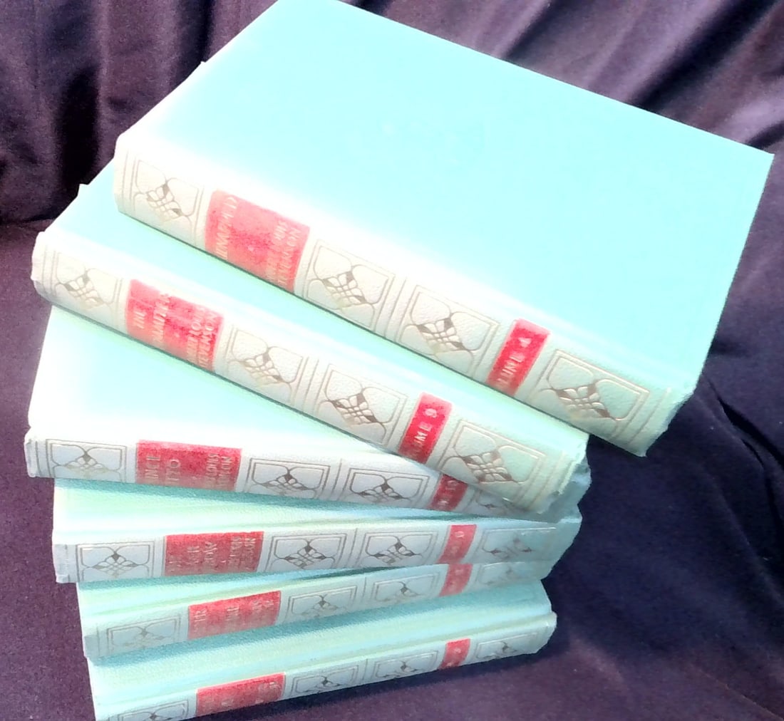 6 Classics by Robert Louis Stevenson,, Classic Library Vintage Attractive bindings (1 of 3)
