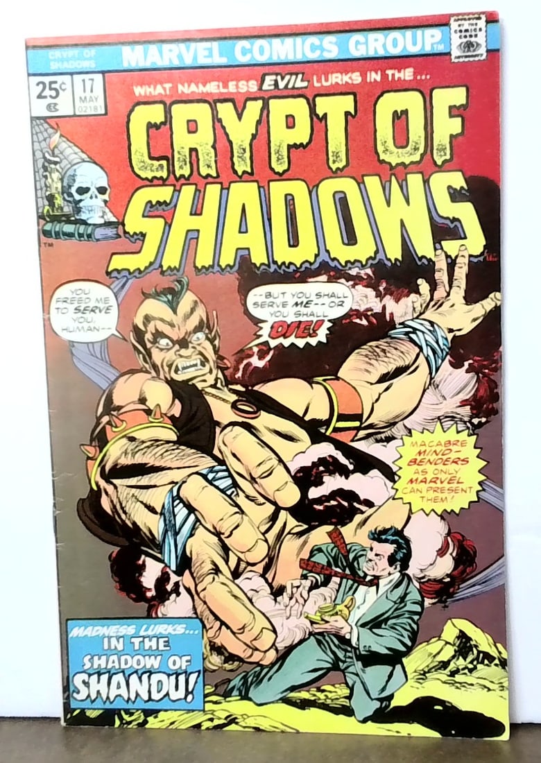 Crypt Of Shadows #17 (1975) - Marvel Bronze-Age Horror In The Shadow Of Shandu! (1 of 6)
