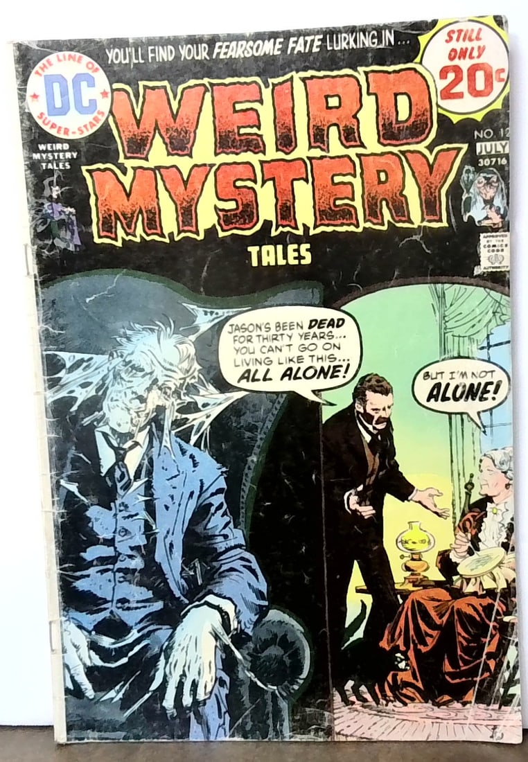 Weird Mystery Tales #12 (1974) Luis Dominguez Cover Art horror (1 of 5)