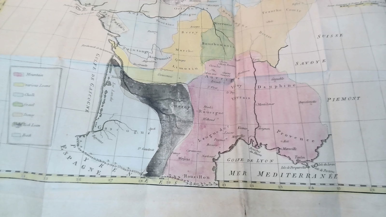 The Kingdom of France 1793 with Fold Out Rare Maps (1 of 8)