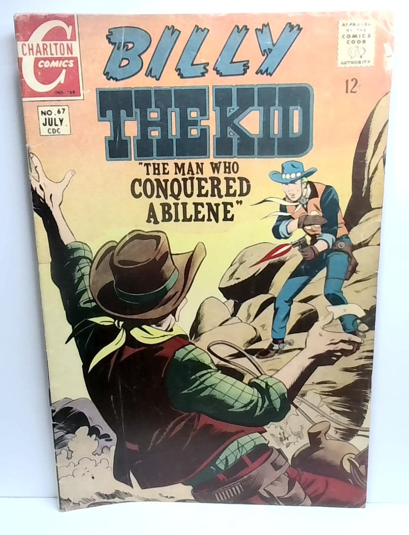 Billy the Kid the Man who Conquered Abilene #67 Charlton Comics VG-VG+ (1 of 2)