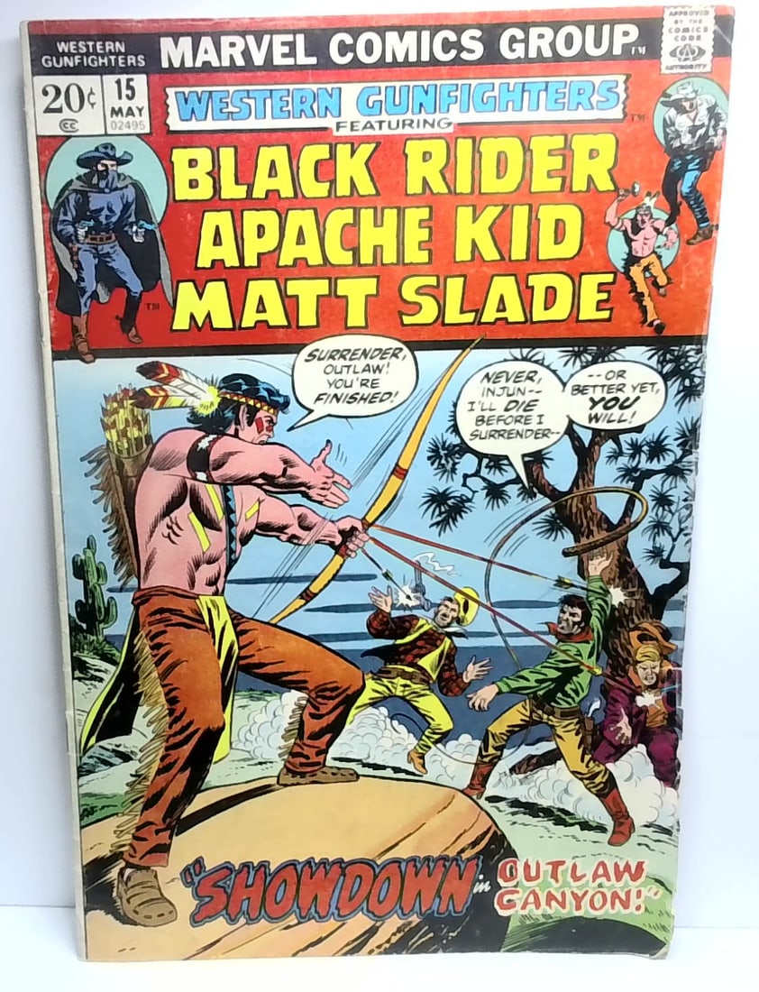 Western Gunfighters #15 Marvel Comics Black Rider Apache Kid Matt Slade VG-VG+: comic books being added daily to our sale. Happy to combine multiple purchases for shipment savings. Please keep checking back often for more recent arrivals. Items added daily to our current sale.