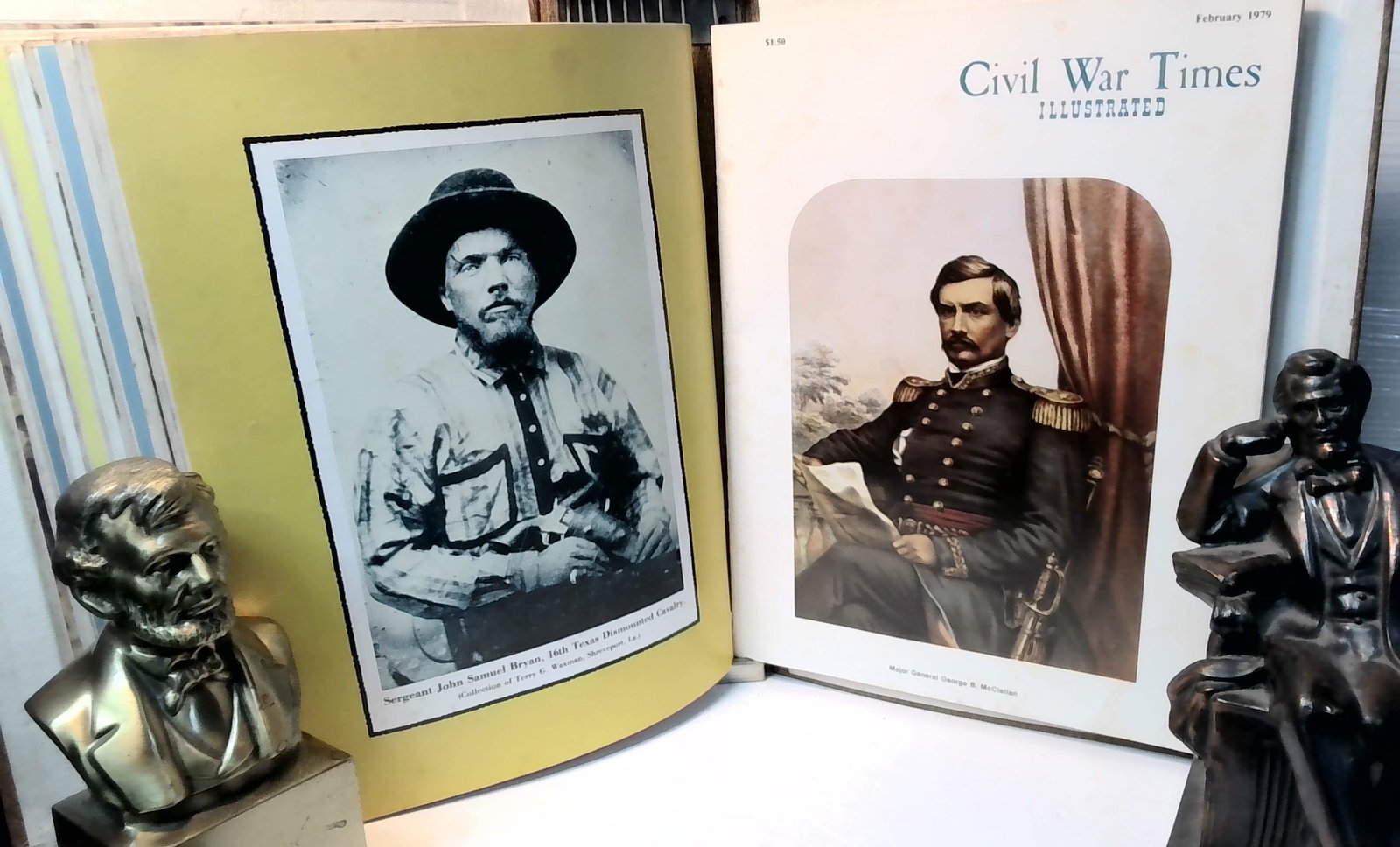 Bound Volume of the Civil War Times April 1978- Feb. 1979 Confederacy Union Lee Grant: Published 10 times a year, this volume contains 10 monthly issues, Volume XVII- In Original Binder. with articles and historic research on Lee, Grant, Lincoln, and so much more, incredible, graphs, ma