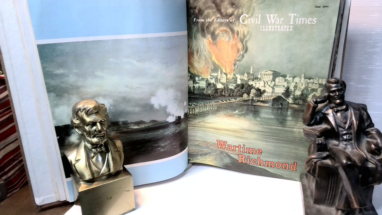 Bound Volume of the Civil War Times April 1977- Feb. 1978 Confederacy Union Lee Grant (1 of 15)