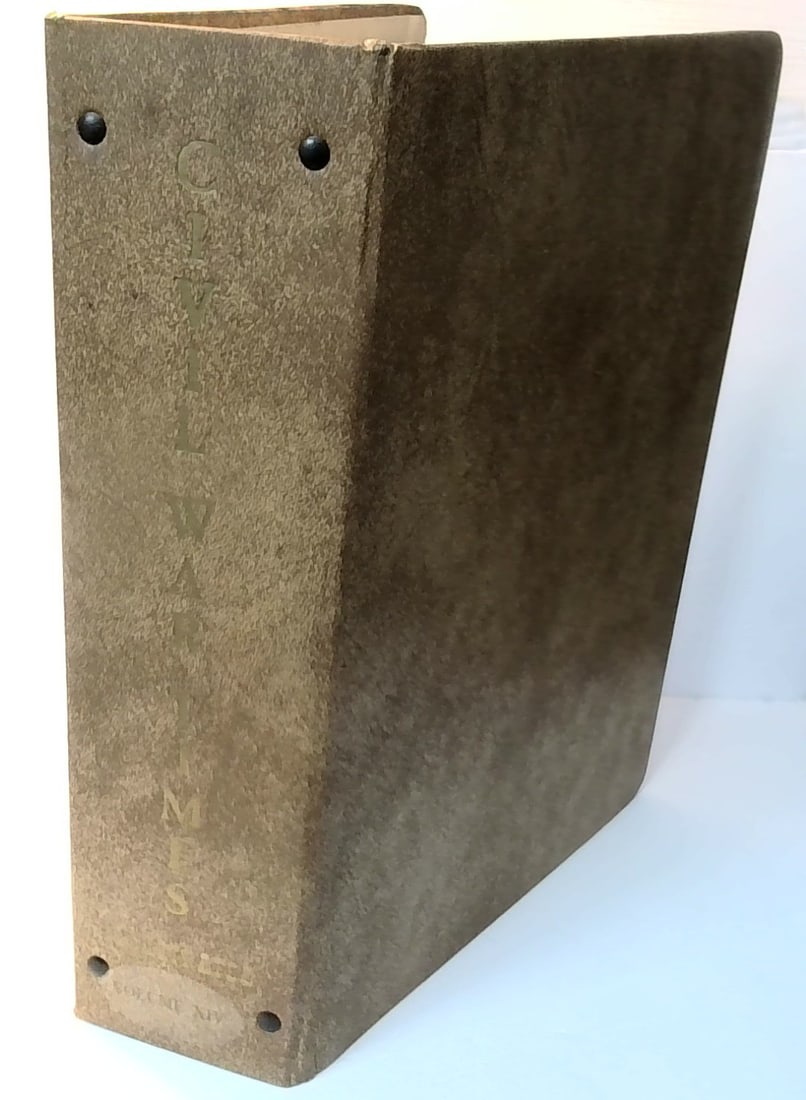 Bound Volume of the Civil War Times April 1975- Feb. 1976 Confederacy Union Lee Grant: Published 10 times a year, this volume of the Civil War Times Illustrated, contains 10 monthly issues, Volume XIV- In Original Binder. with articles and historic research on Lee, Grant, Lincoln, and s