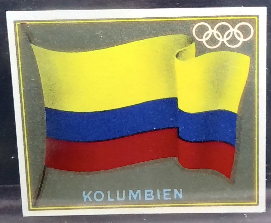 1936 German Tobacco card - Olympic Year Traditions Cigarettes Columbia: Many Tobacco cards and silks available. Consistently adding new items daily to our Auction. Please keep checking back for new arrivals. Please note any white specks in picture are due to light dust at