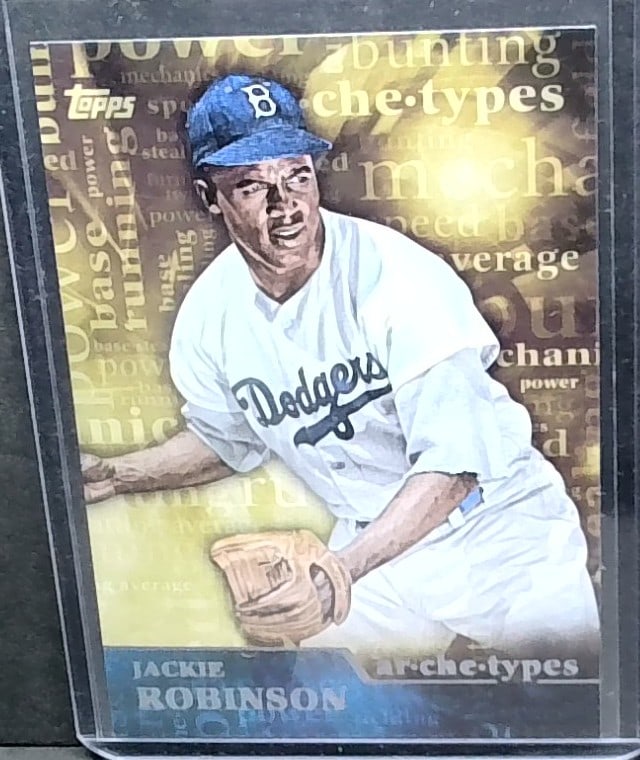 Jackie Robinson - 2015 Topps Archetypes #A-21 - Brooklyn Dodgers HOF Legend (1 of 2)
