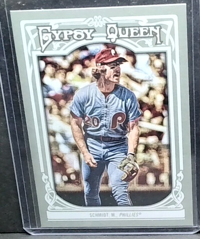 2013 Topps Gypsy Queen Short Print SP #7 Mike Schmidt Philadelphia Phillies: Most cards are mint unless otherwise noted. Many other cards available. Items being added daily to our sale. Please keep checking back often for more recent arrivals.