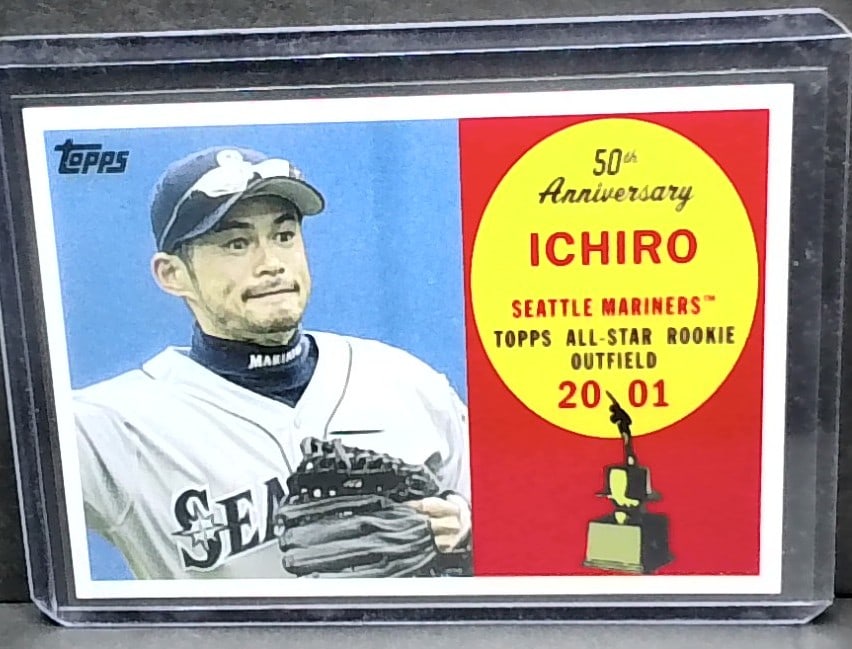 Ichiro Suzuki 2008 Topps 50th Anniversary All Rookie Team #AR42 Seattle Mariners (1 of 2)