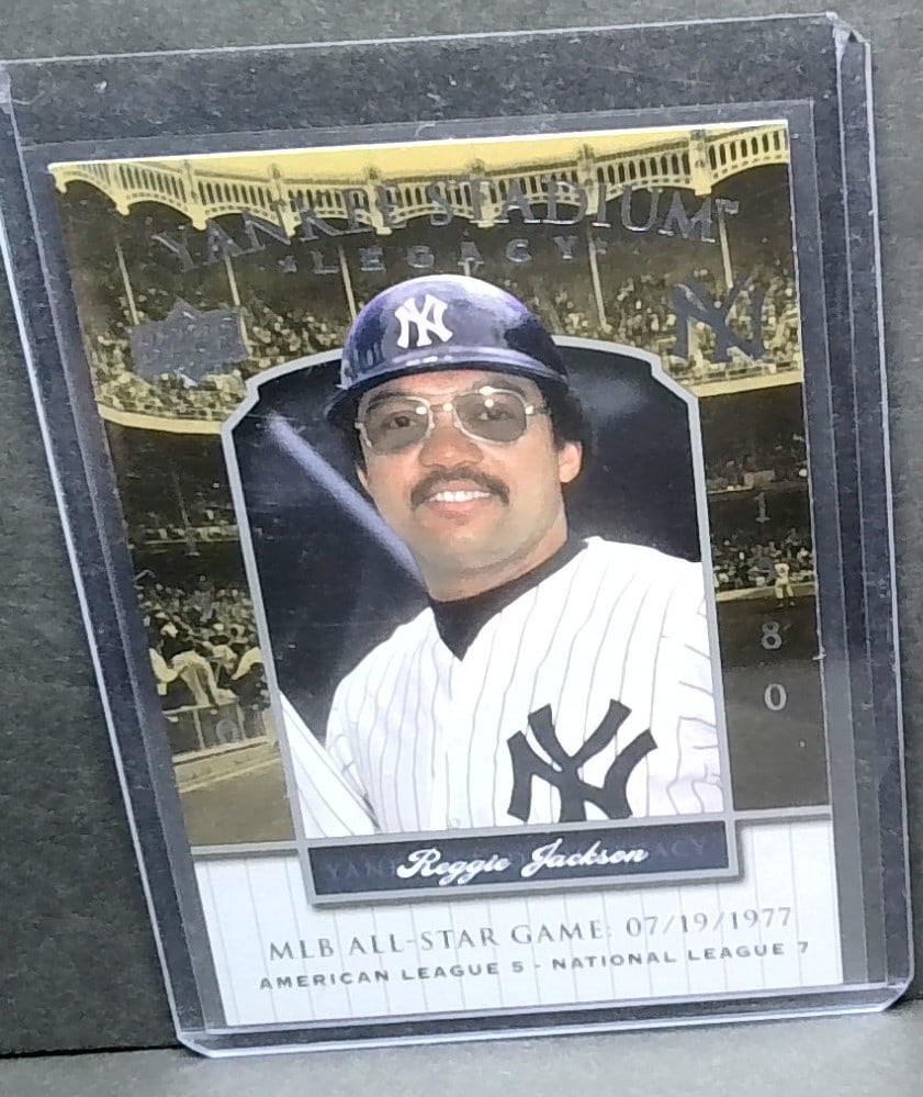 2008 Upper Deck Yankee Stadium Legacy Reggie Jackson #YSL4181HM (1 of 2)