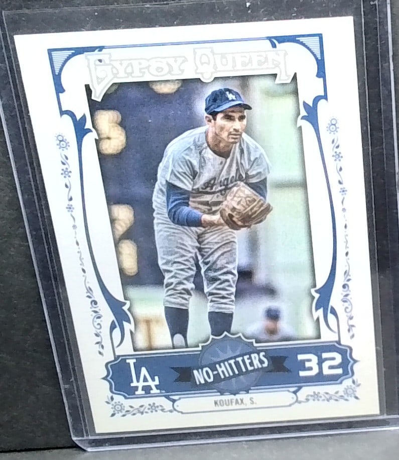 2013 Topps Gypsy Queen No Hitters Sandy Koufax #NH-SK Los Angeles Dodgers: Most cards are mint unless otherwise noted. Many other cards available. Items being added daily to our sale. Please keep checking back often for more recent arrivals.