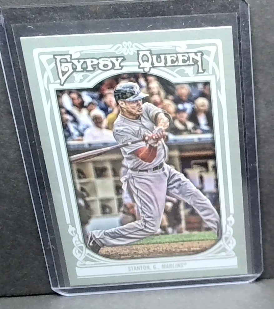 2013 Topps Gypsy Queen #276 Giancarlo Stanton: Most cards are mint unless otherwise noted. Many other cards available. Items being added daily to our sale. Please keep checking back often for more recent arrivals.
