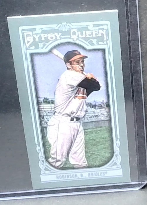 Brooks Robinson #90 Mini 2013 Gypsy Queen: Most cards are mint unless otherwise noted. Many other cards available. Items being added daily to our sale. Please keep checking back often for more recent arrivals.