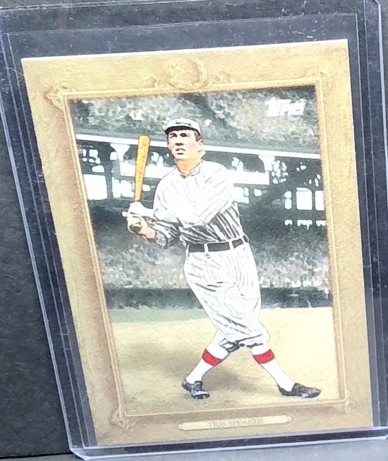 2010 Topps Update #TR142 Tris Speaker Turkey Red (1 of 2)