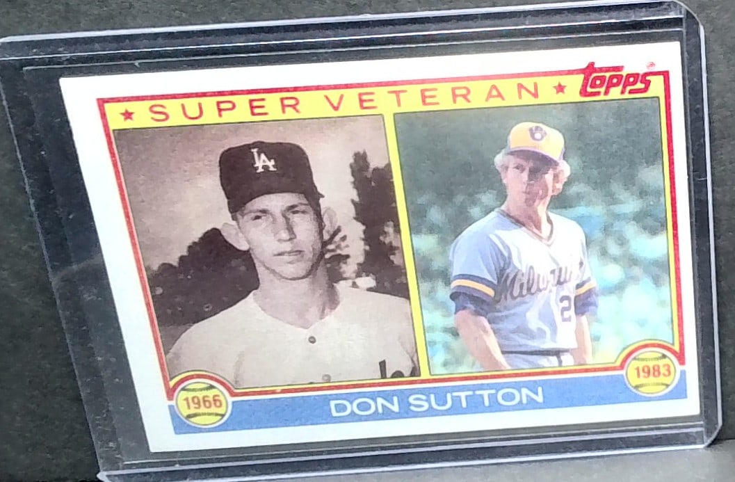 1983 Topps Don Sutton #146 Milwaukee Brewers Super Veterans: Most cards are mint unless otherwise noted. Many other cards available. Items being added daily to our sale. Please keep checking back often for more recent arrivals.