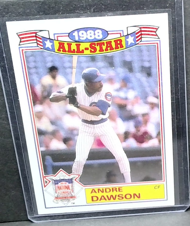 1989 Topps Andre Dawson 1988 All-Star #18 of 22 Cubs (1 of 2)