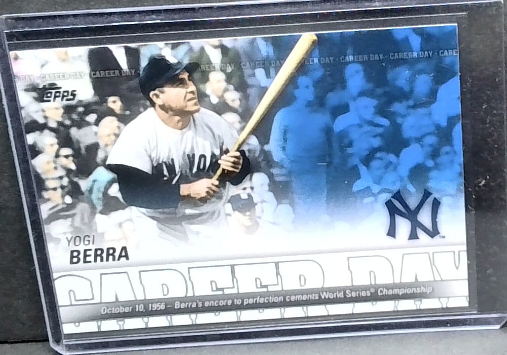 2012 Topps #CD-25 Yogi Berra Career Day New York Yankees Baseball (1 of 2)