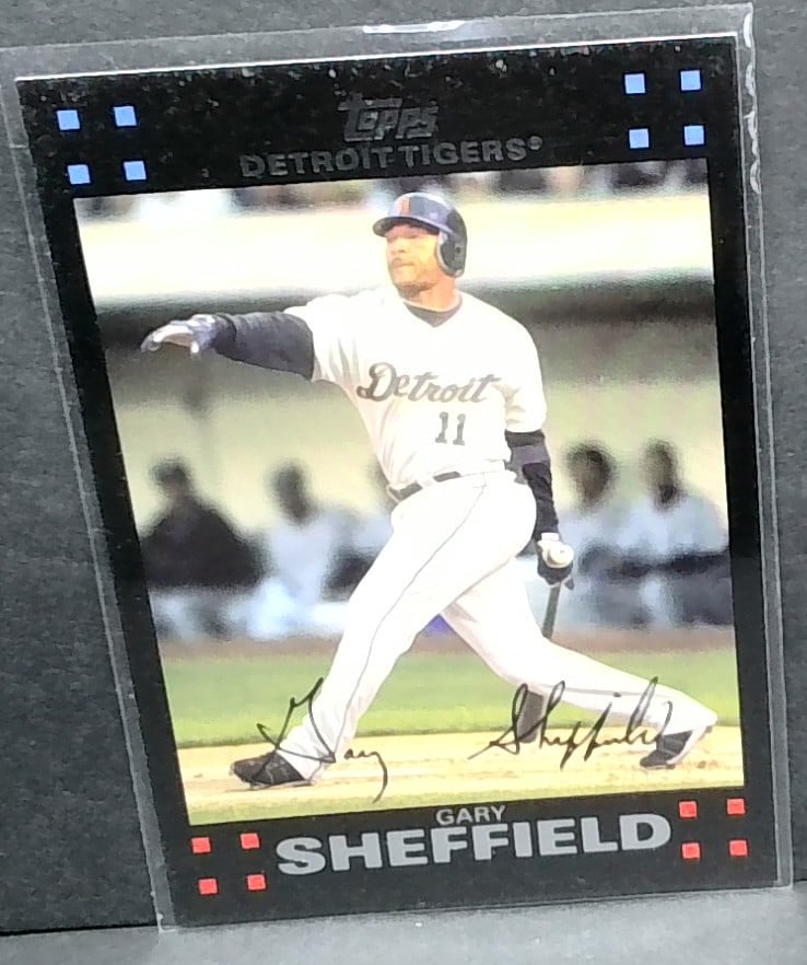 Gary Sheffield 2007 Topps Chrome Xfractor #198 - Detroit Tigers (1 of 2)