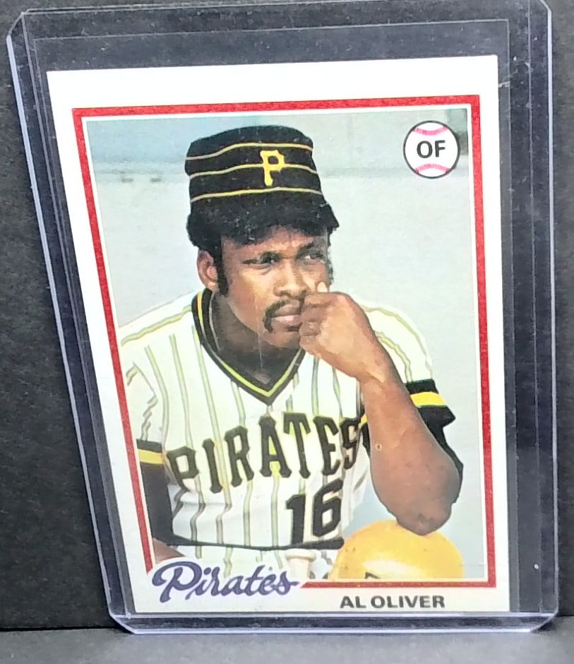 1978 Topps #430 Al Oliver Pittsburgh Pirates Baseball Card EX (1 of 2)
