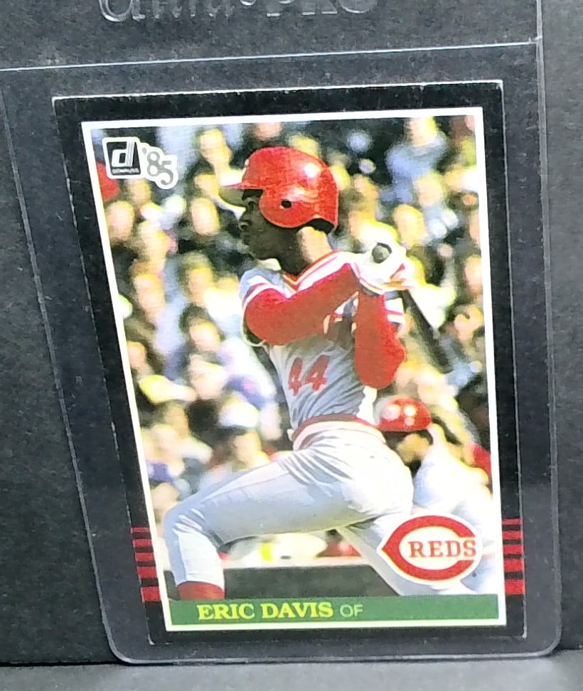 1985 Donruss #325 Eric Davis Rookie Card RC: Most cards are mint unless otherwise noted. Many other cards available. Items being added daily to our sale. Please keep checking back often for more recent arrivals.