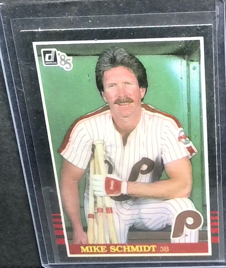 1985 Donruss #61 Mike Schmidt Philadelphia Phillies NM (1 of 2)