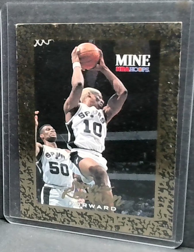 Dennis Rodman 1995 Skybox Gold Mine Basketball Card #448 (1 of 2)