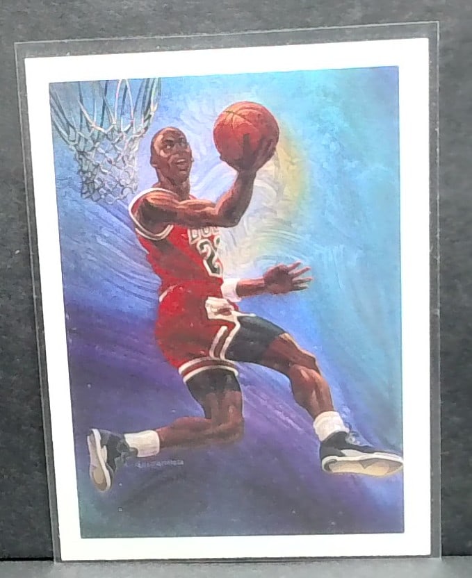1990 Hoops Michael Jordan #358 NBA Chicago Bulls Basketball MVP HOF LEGEND (1 of 2)