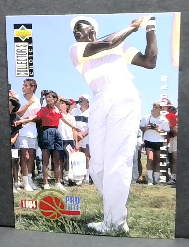 1994 Upper Deck Collector’s Choice Michael Jordan #204 GOLFING Chicago Bulls HOF (1 of 2)