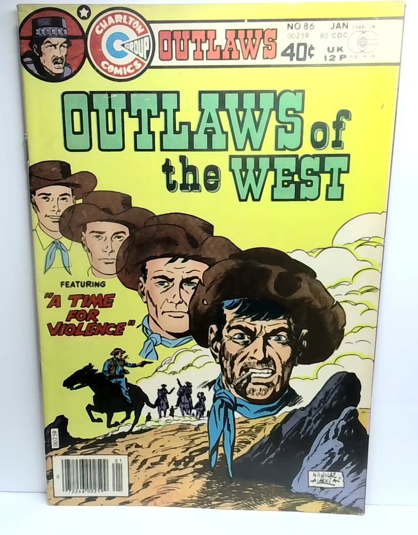 Outlaws Of The West #86; 1980 P Morisi & John Severin art comic (1 of 2)