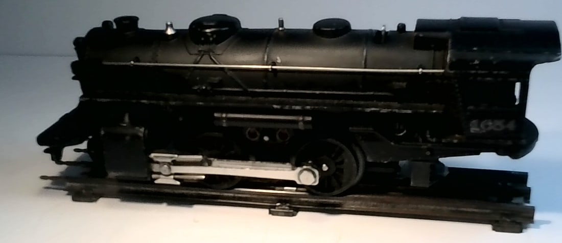 Antique CAST IRON LIONEL 1946-1947 Train 1654 ENGINE O SCALE LOCOMOTIVE (1 of 5)