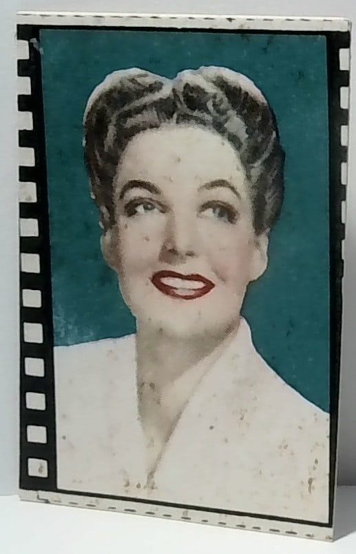 Ann Sheridan Warner Bros. 1930s Movie Star Film Strip Card VG-VG+: In very good condition overall. Scarce Film Strip card. Please inspect pictures.