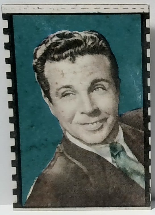 Dick Powell R K O Radio 1930s Hollywood Movie Star Film Strip Card VG-VG+ (1 of 2)