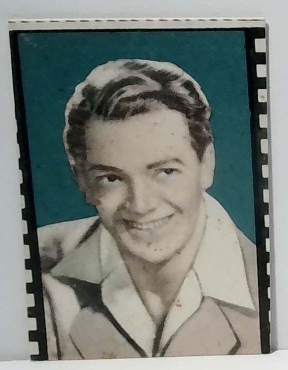 Gornel Wilde 20th Century Fox 1930s Hollywood Movie Star Film Strip Card VG-VG+: In very good condition overall. Scarce Film Strip card. Please inspect pictures.