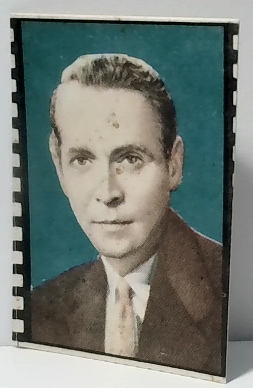 Franchot Tone R. K. O. Radio 1930s Hollywood Movie Star Film Strip Card VG-VG+: In very good condition overall. Scarce Film Strip card. Please inspect pictures.
