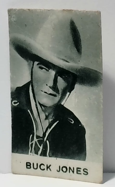 Buck Jones cowboy Hollywood Movie Star Film Stars Trading Card VG-VG+ (1 of 1)