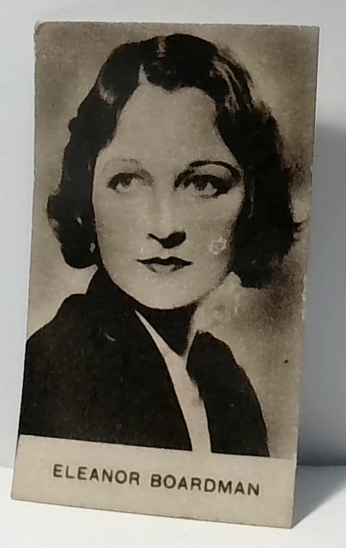Eleanor Boardman 1930s Hollywood Movie Star Film strip picture Card VG: In very good condition overall. Scarce Film Strip card. Please inspect pictures.