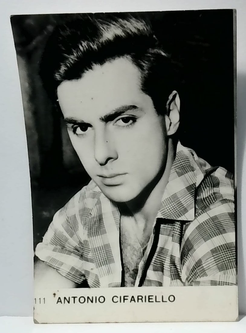 1930s Real Photo Antonio Cifariello Elah candies Movie Star Film Card VG (1 of 2)