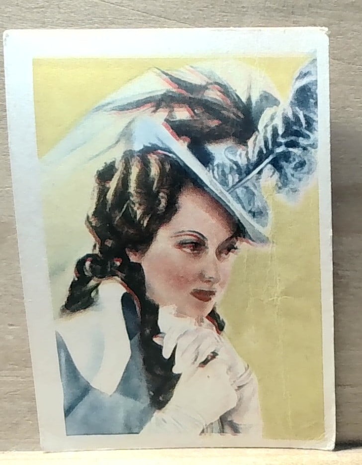 1930s Nestle's Stars of the Silver Screen Merle Oberon Original Film Card: In very good condition overall. Original Scarce Film trade card. Please inspect pictures.
