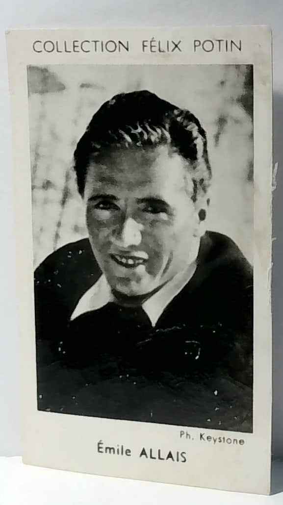 Original 1930s Emile Allais Felix Potin Chocolate Trade Fillm Photo Type Card (1 of 1)