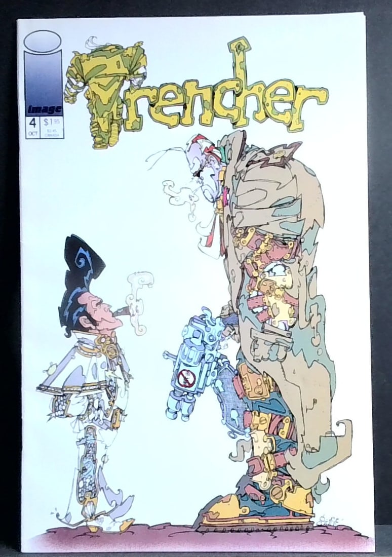 Trencher #4 Image Comics 1st Print Comic Book mnt: Please note we are not comic book graders. Please inspect picture(s). All comics come bagged and boarded. Many other comic books being added daily to our sale.