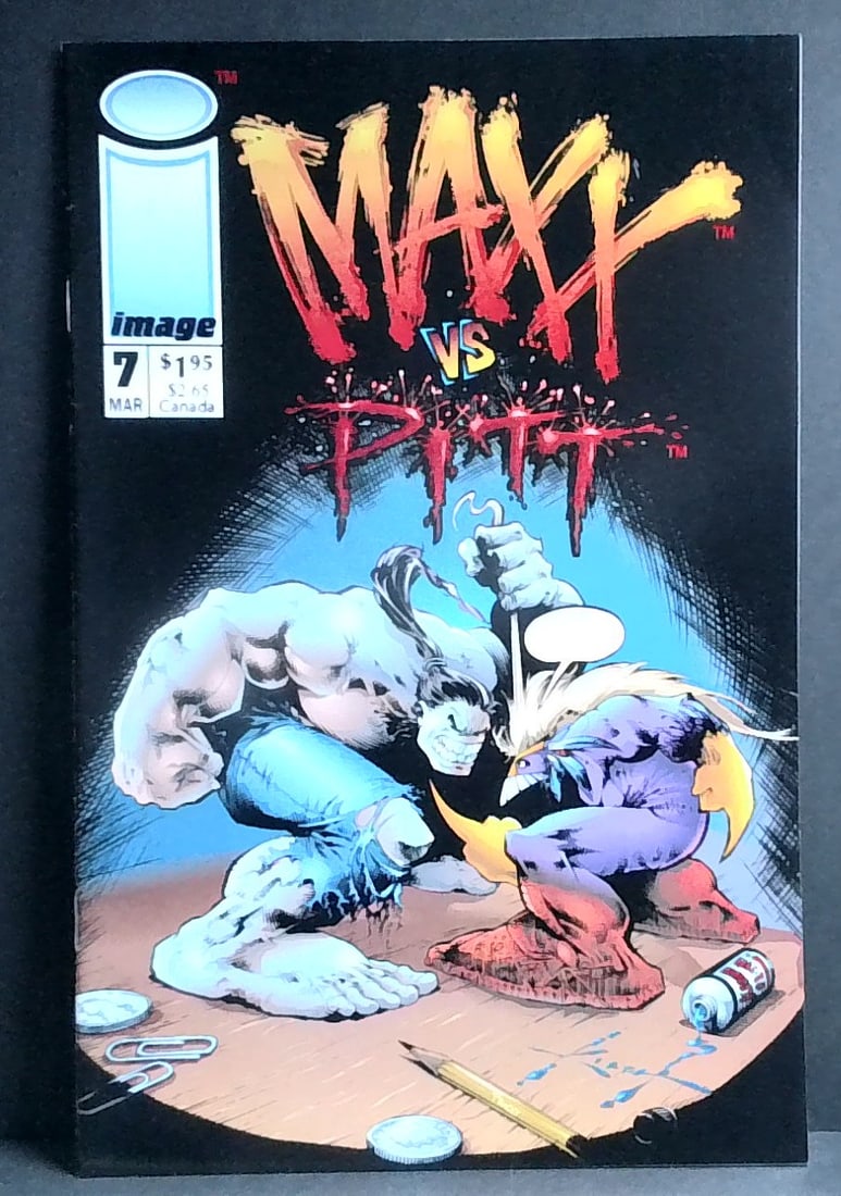The Maxx #7 (Image Comics March 1994) Sam Kieth art vs. PITT NM- MNT (1 of 2)