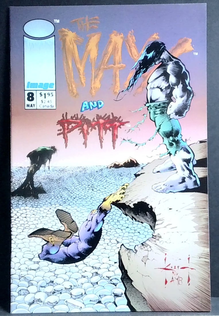 Maxx #8 (Newsstand) VG; Image Comic book - Sam Kieth - Pitt NM- MNT (1 of 2)