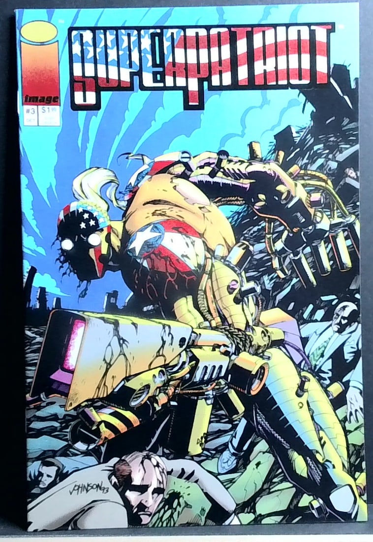 SuperPatriot #3 From Savage Dragon Image Comics 1993 NM- MNT (1 of 2)