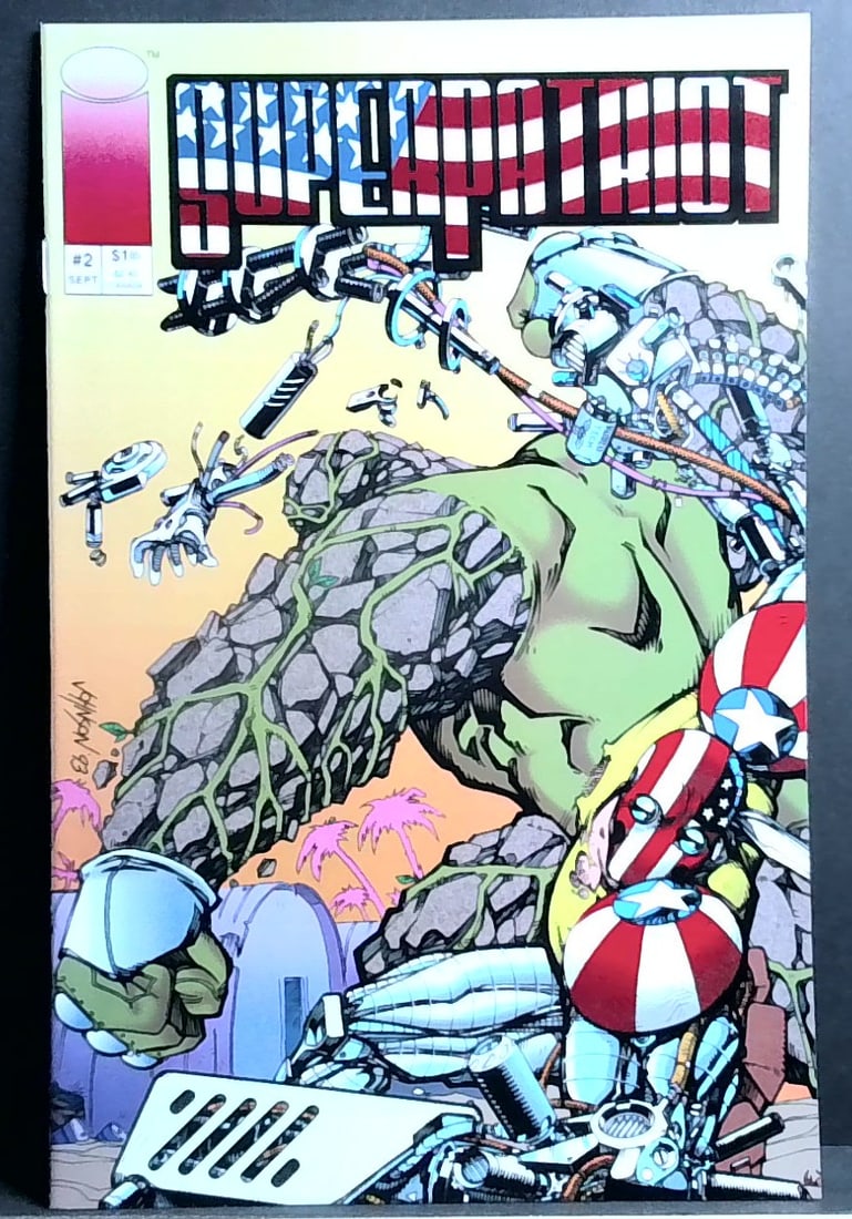 SuperPatriot #2 From Savage Dragon Image Comics 1993 NM- MNT (1 of 2)